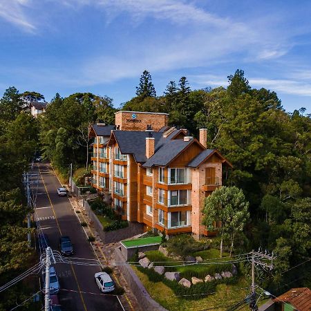 Apartmán Alpes Da Montanha 203 - Ap Novo Junto Ao Centro De Gramado + Garagem Exteriér fotografie