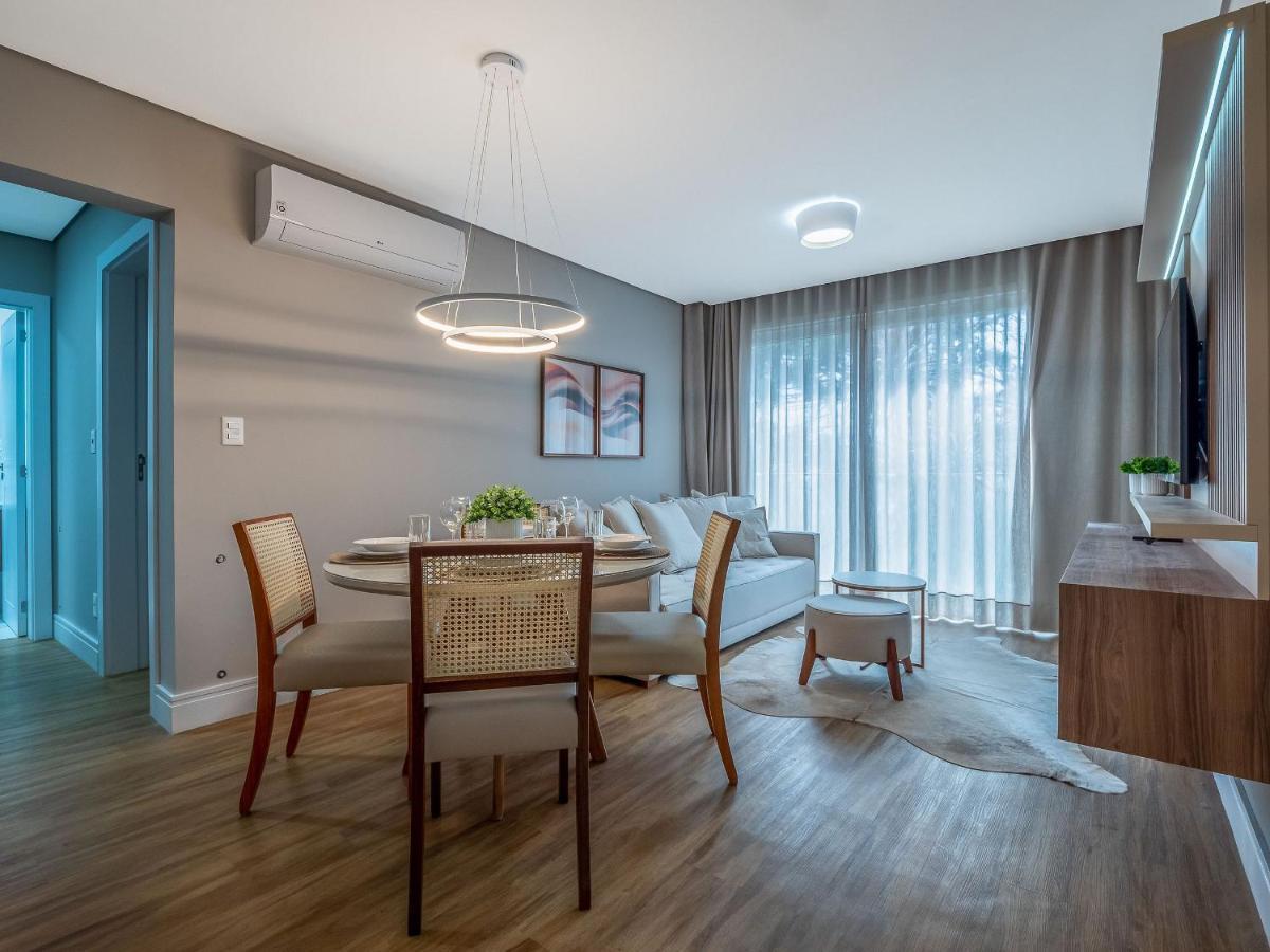 Apartmán Alpes Da Montanha 203 - Ap Novo Junto Ao Centro De Gramado + Garagem Exteriér fotografie
