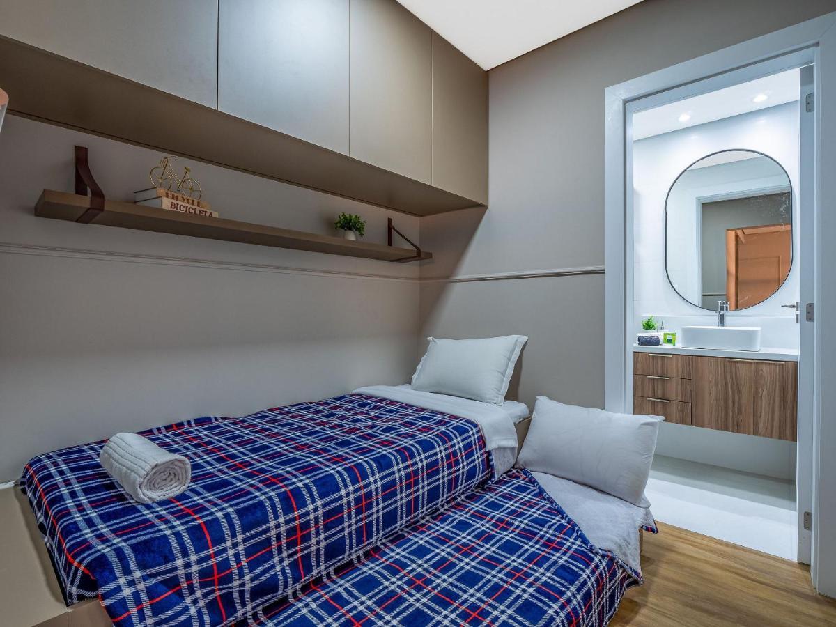 Apartmán Alpes Da Montanha 203 - Ap Novo Junto Ao Centro De Gramado + Garagem Exteriér fotografie