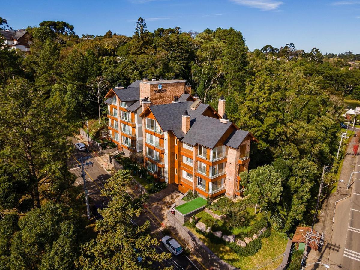 Apartmán Alpes Da Montanha 203 - Ap Novo Junto Ao Centro De Gramado + Garagem Exteriér fotografie