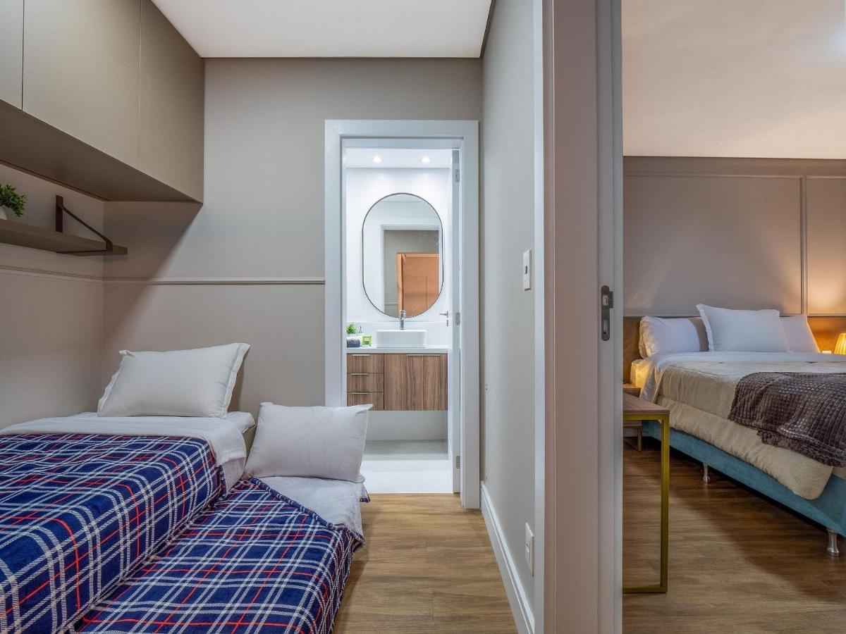 Apartmán Alpes Da Montanha 203 - Ap Novo Junto Ao Centro De Gramado + Garagem Exteriér fotografie