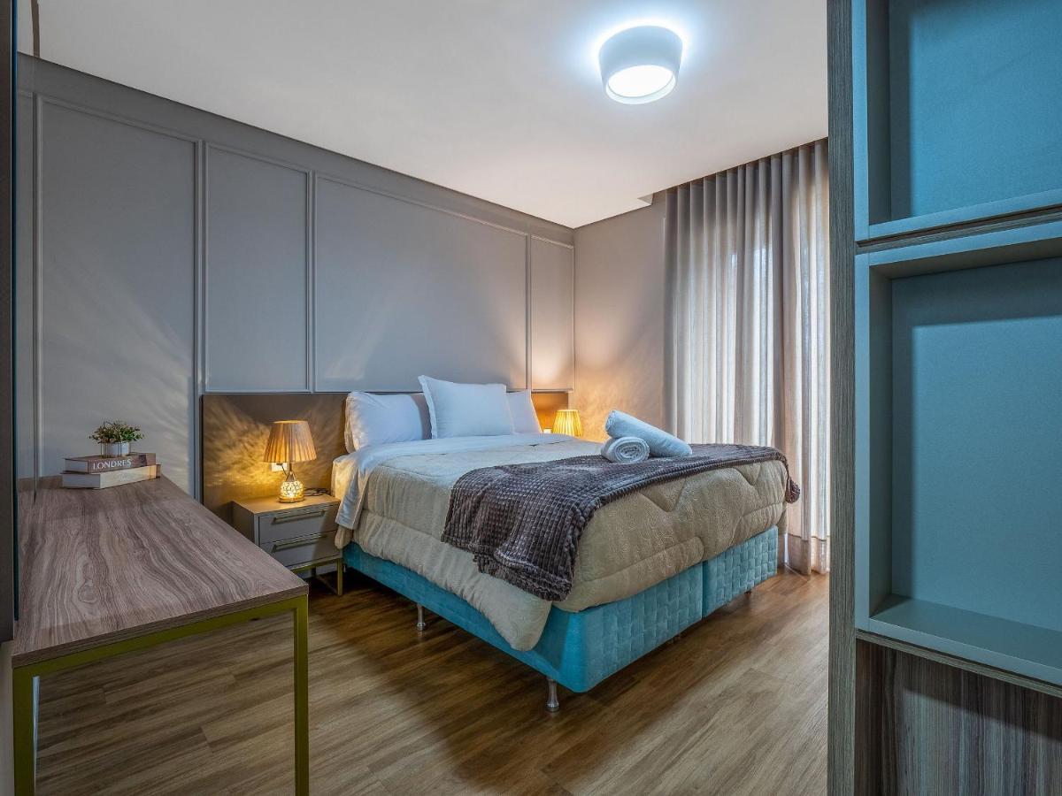 Apartmán Alpes Da Montanha 203 - Ap Novo Junto Ao Centro De Gramado + Garagem Exteriér fotografie