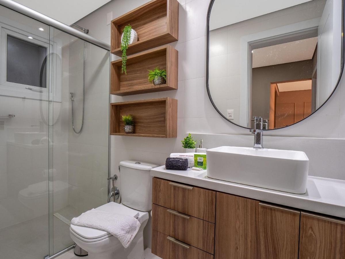 Apartmán Alpes Da Montanha 203 - Ap Novo Junto Ao Centro De Gramado + Garagem Exteriér fotografie