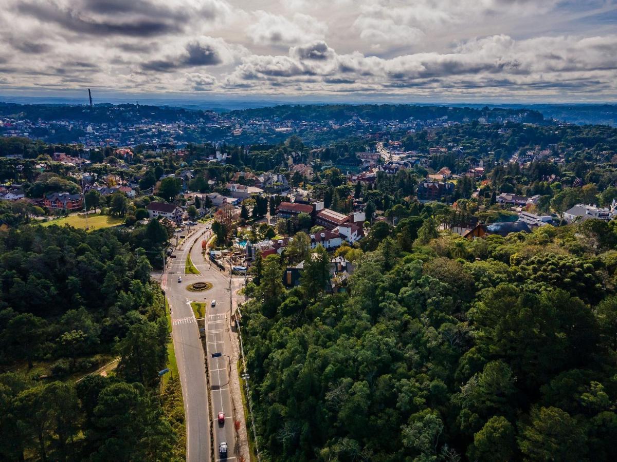 Apartmán Alpes Da Montanha 203 - Ap Novo Junto Ao Centro De Gramado + Garagem Exteriér fotografie