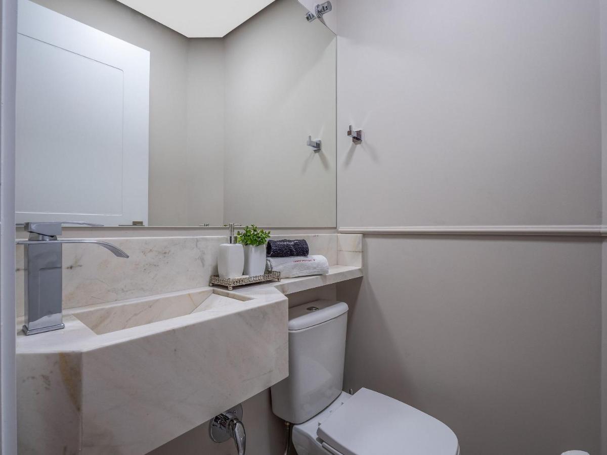 Apartmán Alpes Da Montanha 203 - Ap Novo Junto Ao Centro De Gramado + Garagem Exteriér fotografie